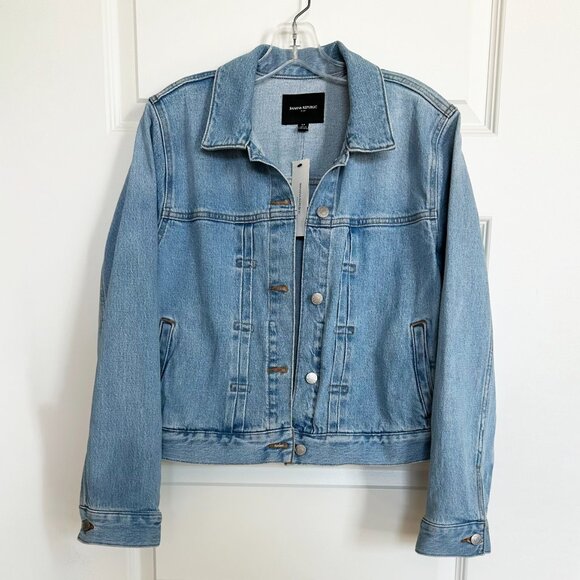 NWT Banana Republic Denim Trucker Jacket - Picture 2 of 7